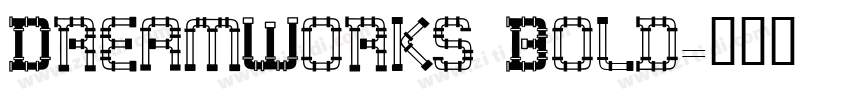 DreamWorks Bold字体转换